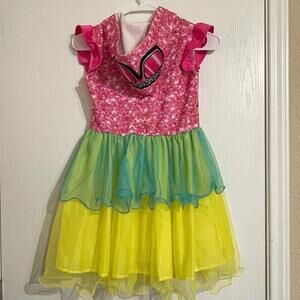 L.O.L. Surprise! Dress “Glitter On" Hooded Tutu Dress Girls Size M(7/8)